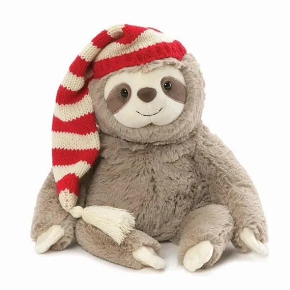Sammy the Stuffed Sloth with Hat by Gund