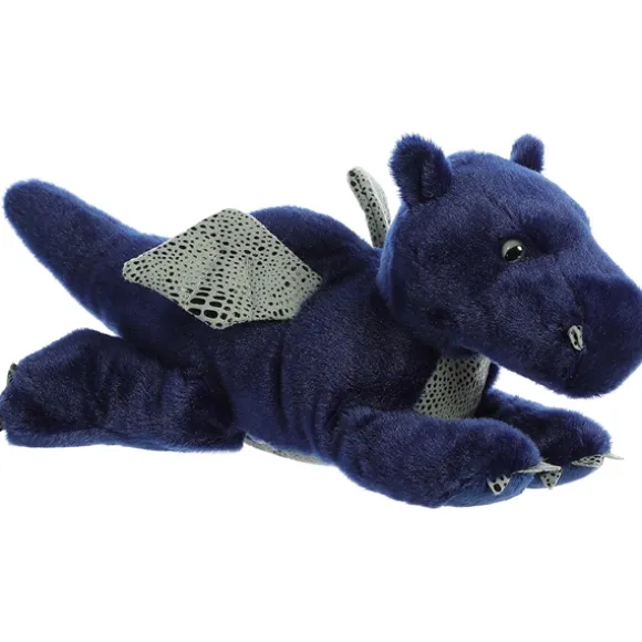 Sapphire the Stuffed Blue Dragon Flopsie by Aurora