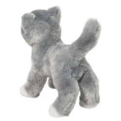 Scatter the Little Plush Gray Cat by Douglas
