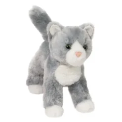 Scatter the Little Plush Gray Cat by Douglas