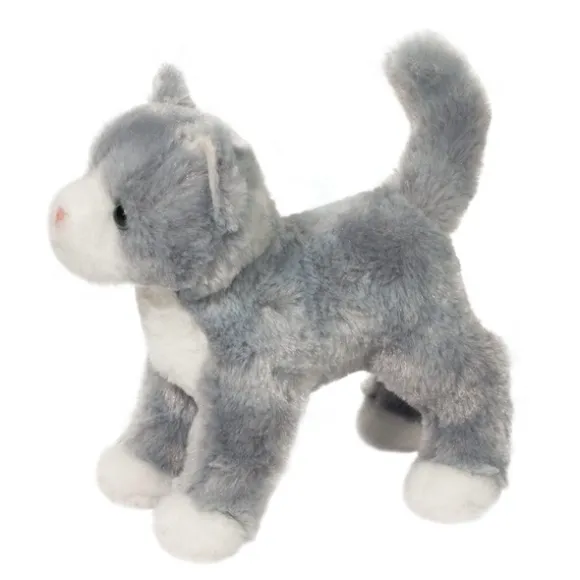 Scatter the Little Plush Gray Cat by Douglas