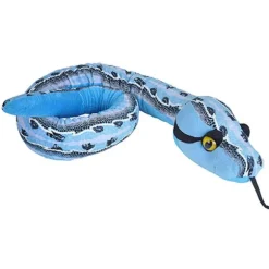 Slipstream Print 54 Inch Plush Blue Snake by Wild Republic