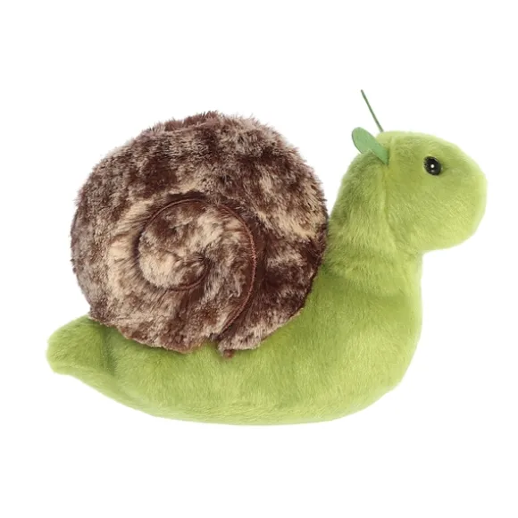 Slow the Stuffed Snail Mini Flopsie by Aurora