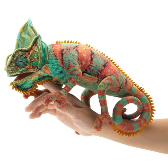Small Chameleon Puppet by Folkmanis Puppets