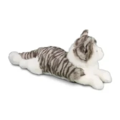 Smokey the Stuffed Gray Tabby Cat by Douglas