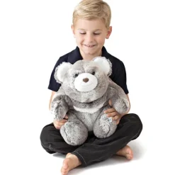 Snuffles The 13 Inch Two-Tone Gray Brown Plush Bear by Gund