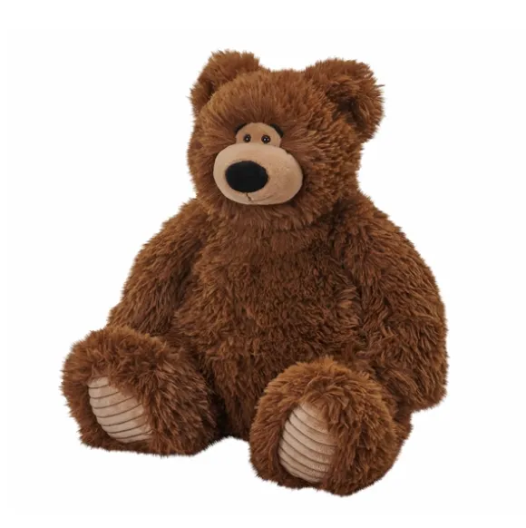 Snuggleluvs Baxter the Weighted Plush Brown Bear by Wild Republic