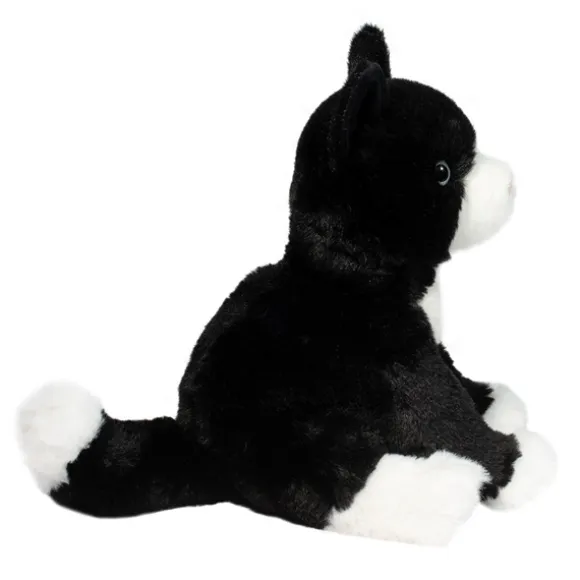 Soft Beckie the 12 Inch Plush Tuxedo Cat by Douglas