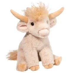 Soft Laddie the 10 Inch Plush Cream Highland Cow by Douglas