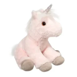 Soft Lexie the 9 Inch Ice Pink Plush Unicorn by Douglas
