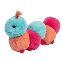 Soft Munchie the 11 Inch Plush Pink Caterpillar by Douglas