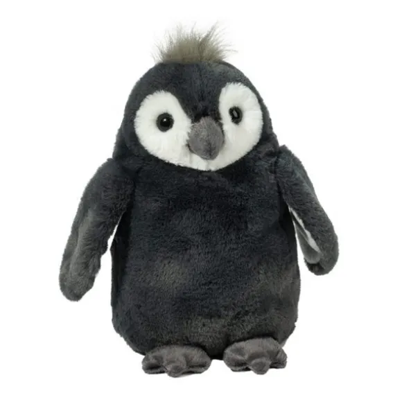 Soft Perrie the 9 Inch Plush Grey Penguin by Douglas