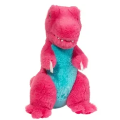 Soft Stephanie the 10 Inch Plush Pink T-Rex Dinosaur by Douglas