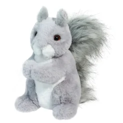 Soft Swiftie the 9 Inch Plush Gray Squirrel by Douglas
