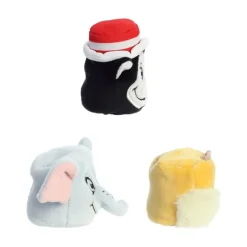 Squishy Dr. Seuss Classic Characters Plush Mallows 3 Piece Set by Aurora