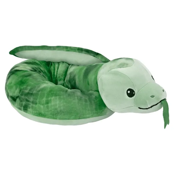 Squishy 52 Inch Plush Green Snake by Wild Republic