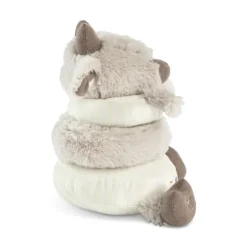 Stackable Rings Plush Goat Baby Toy by Demdaco