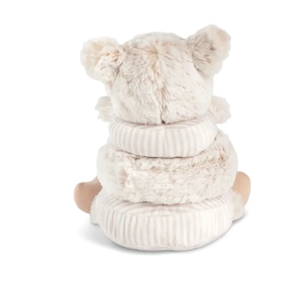 Stackable Rings Plush Pig Baby Toy by Demdaco