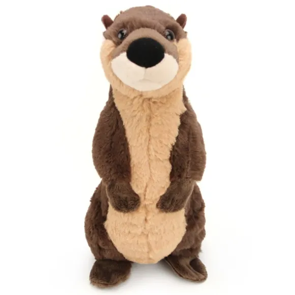 Standing Stuffed River Otter Mini Cuddlekin by Wild Republic