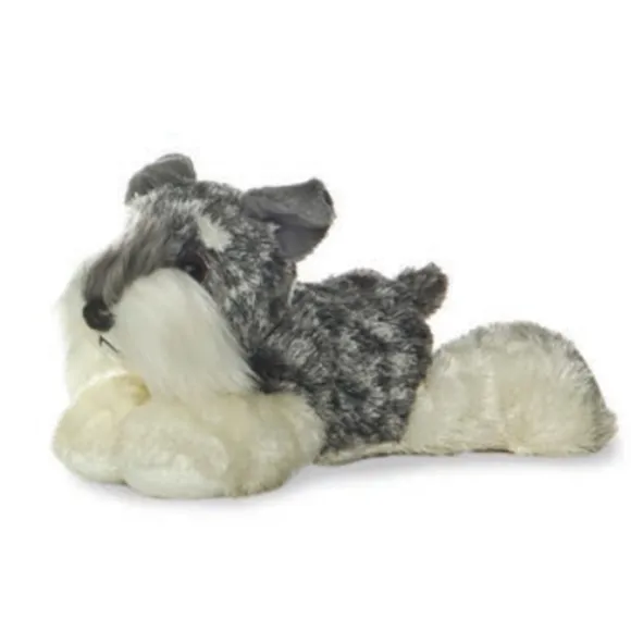Stein the Stuffed Schnauzer Mini Flopsie by Aurora