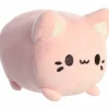 Strawberry the Pink Stuffed Cat Meowchi Plush by Aurora