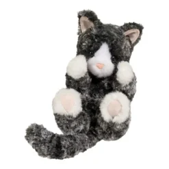 Stuffed Black and White Kitten Lil Baby by Douglas