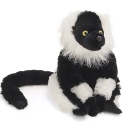 Stuffed Black and White Ruffed Lemur Mini Cuddlekin by Wild Republic