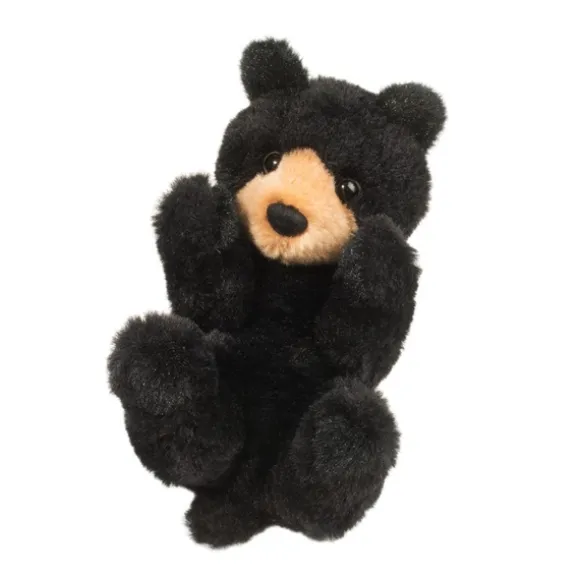 Stuffed Black Bear Lil Baby by Douglas