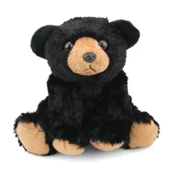 Stuffed Black Bear Mini Cuddlekin by Wild Republic