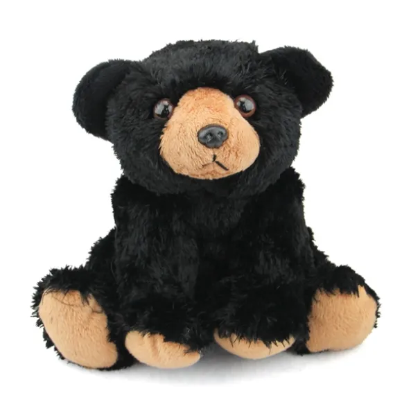 Stuffed Black Bear Mini Cuddlekin by Wild Republic