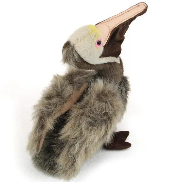 Stuffed Brown Pelican 14 Inch Plush Bird by Fiesta