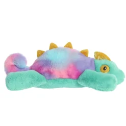 Stuffed Chameleon Lizard 16 Inch Snoozles Plush by Aurora