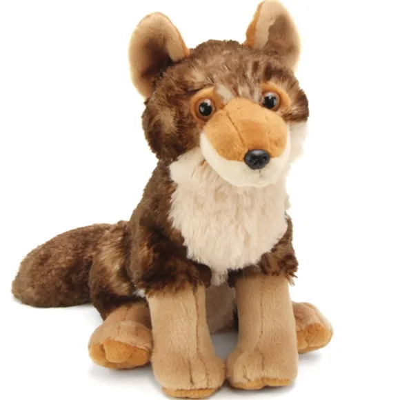 Stuffed Coyote 12 Inch Cuddlekin by Wild Republic