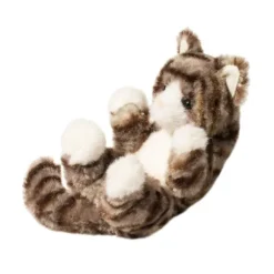 Stuffed Gray Striped Kitten Lil Baby by Douglas
