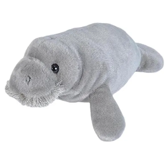 Stuffed Manatee Mini Cuddlekins by Wild Republic