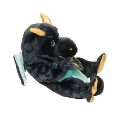 Stuffed Navy Dragon Lil Baby by Douglas