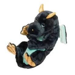 Stuffed Navy Dragon Lil Baby by Douglas