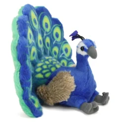 Stuffed Peacock Mini Cuddlekin by Wild Republic