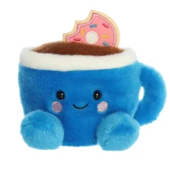 Tariq the Plush Coffee and Donut Palm Pals by Aurora