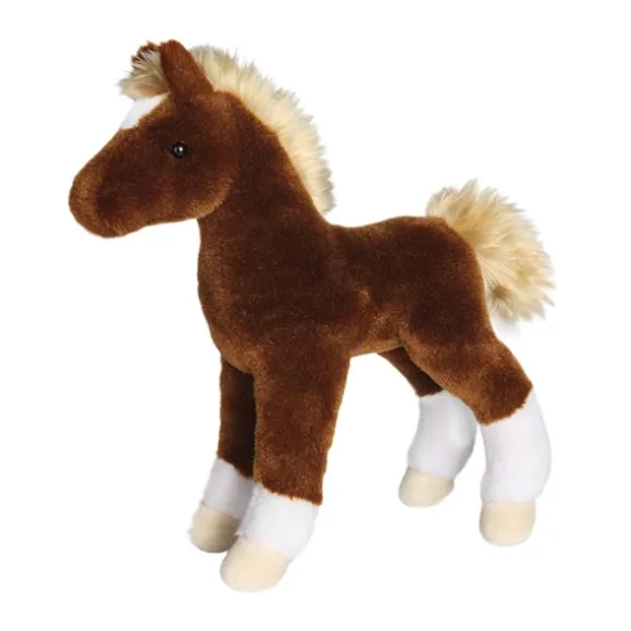 Teak the Stuffed Chestnut Horse Foal by Douglas
