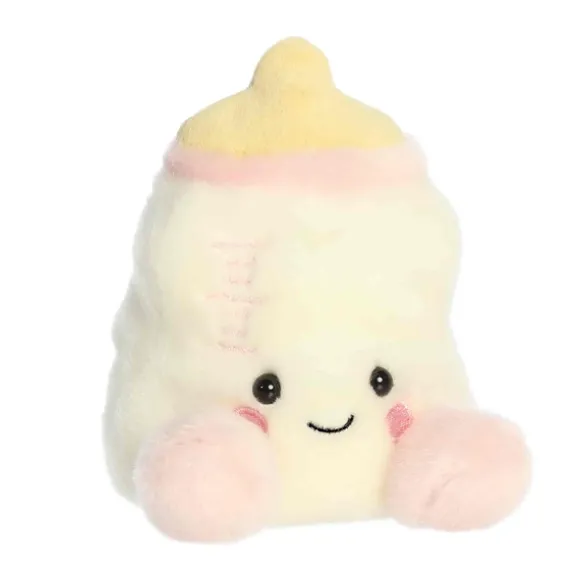 Thea the Plush Pink Baby Bottle Palm Pals by Aurora