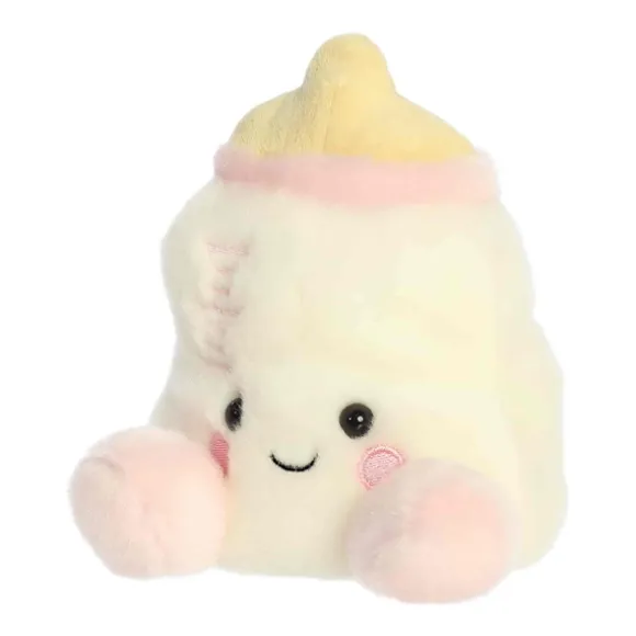 Thea the Plush Pink Baby Bottle Palm Pals by Aurora