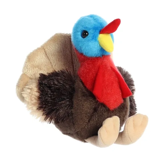 Thomas the Stuffed Turkey Mini Flopsie by Aurora