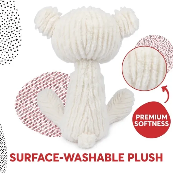 Toothpick the White Cable Pattern Teddy Bear by Gund