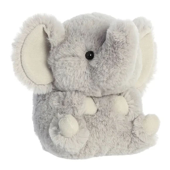 Trumpeter the Stuffed Elephant 5 Inch Rolly Pet by Aurora