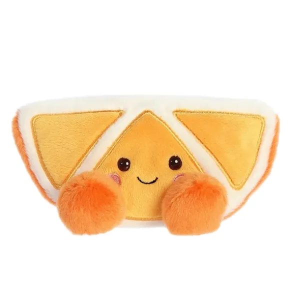 Tucker the Plush Mandarin Orange Slice Palm Pals by Aurora