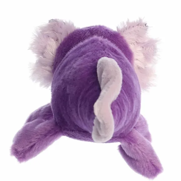 Ube the Stuffed Purple Axolotl Mini Flopsie by Aurora