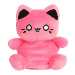 Vivid Pink Plush Meowchi Cat Palm Pals by Aurora