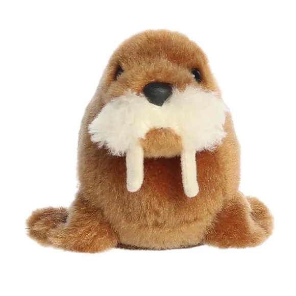 Waffle the Stuffed Walrus Magnetic Shoulderkins Plush by Aurora