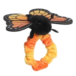 Wrist Fliers Elastic Plush Monarch Butterfly by Aurora